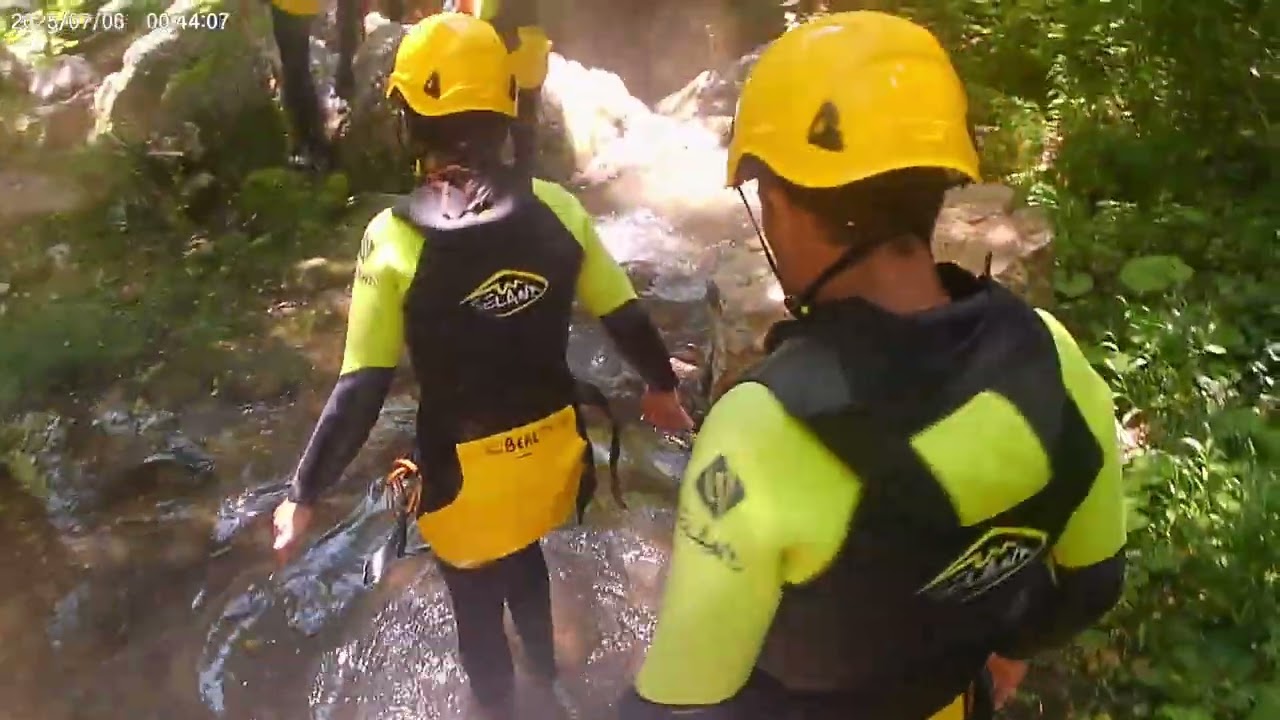 Fiume Lao canyoning 8