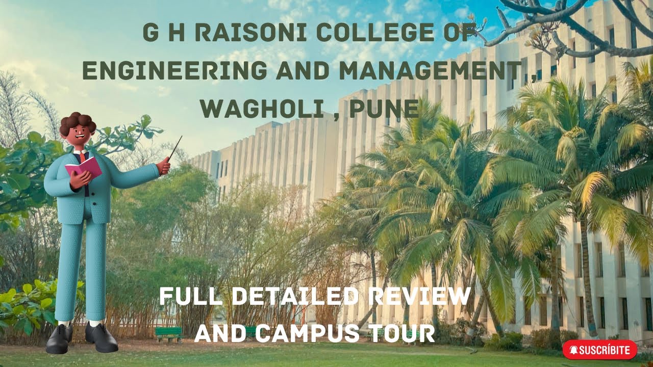 G H Raisoni college of engineering and management Wagholi, Pune || Detailed review and campus tour