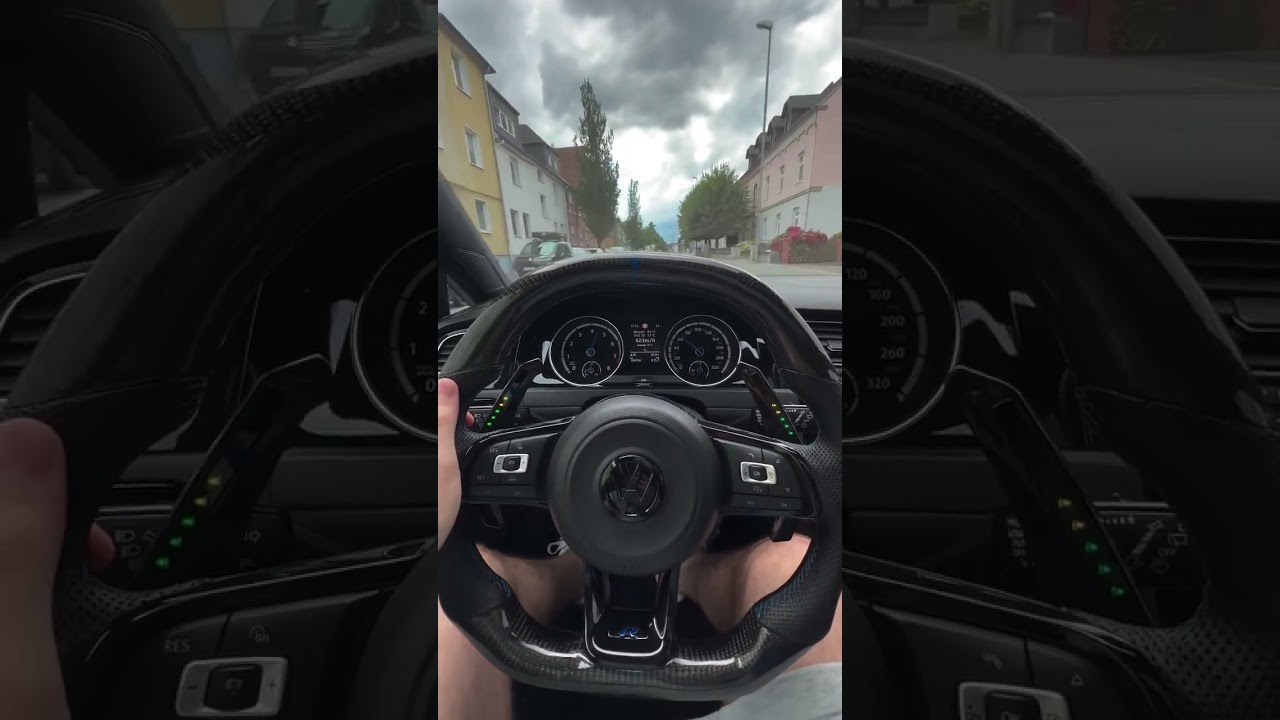 Golf Mk7 R exhaust and turbo sounds 🔥😎 #vwgolf #golf7 #golf7r jjmk7r