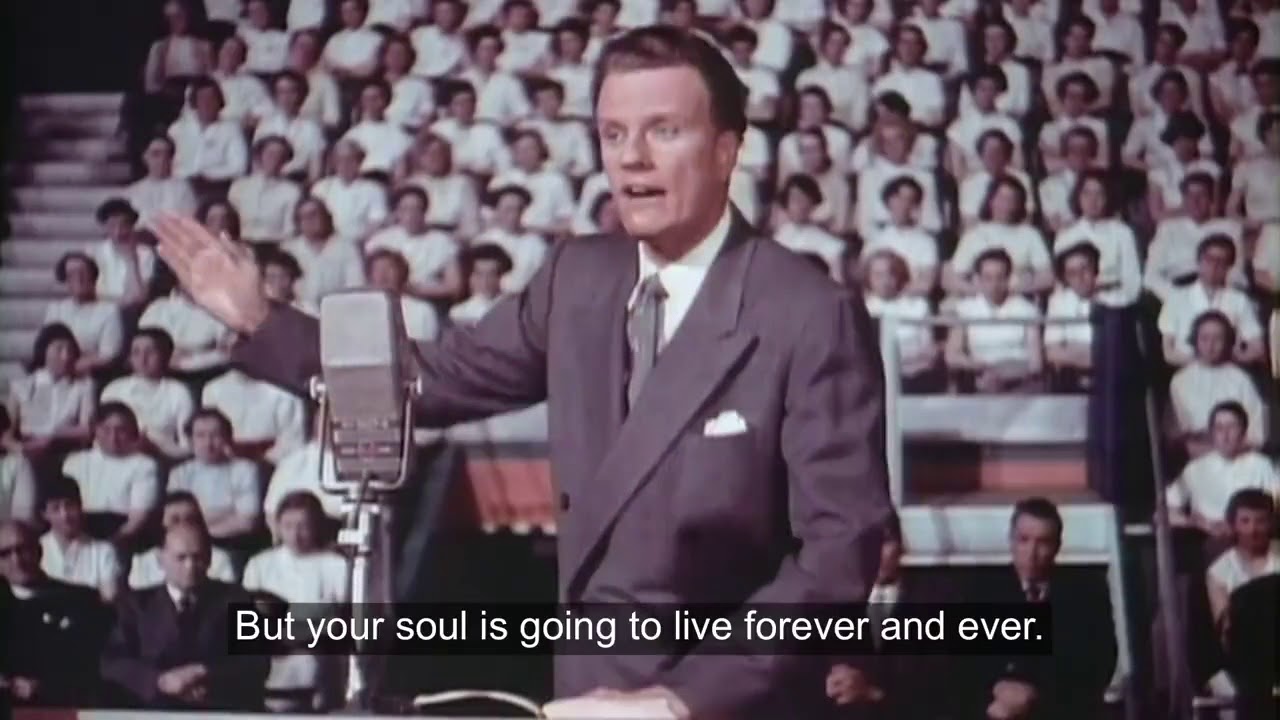 What happens when we die Billy Graham explains in this 1954 sermon about the