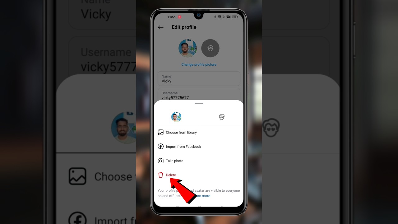 Instagram profile picture Kaise delete Karen | How to remove Instagram profile picture #shorts