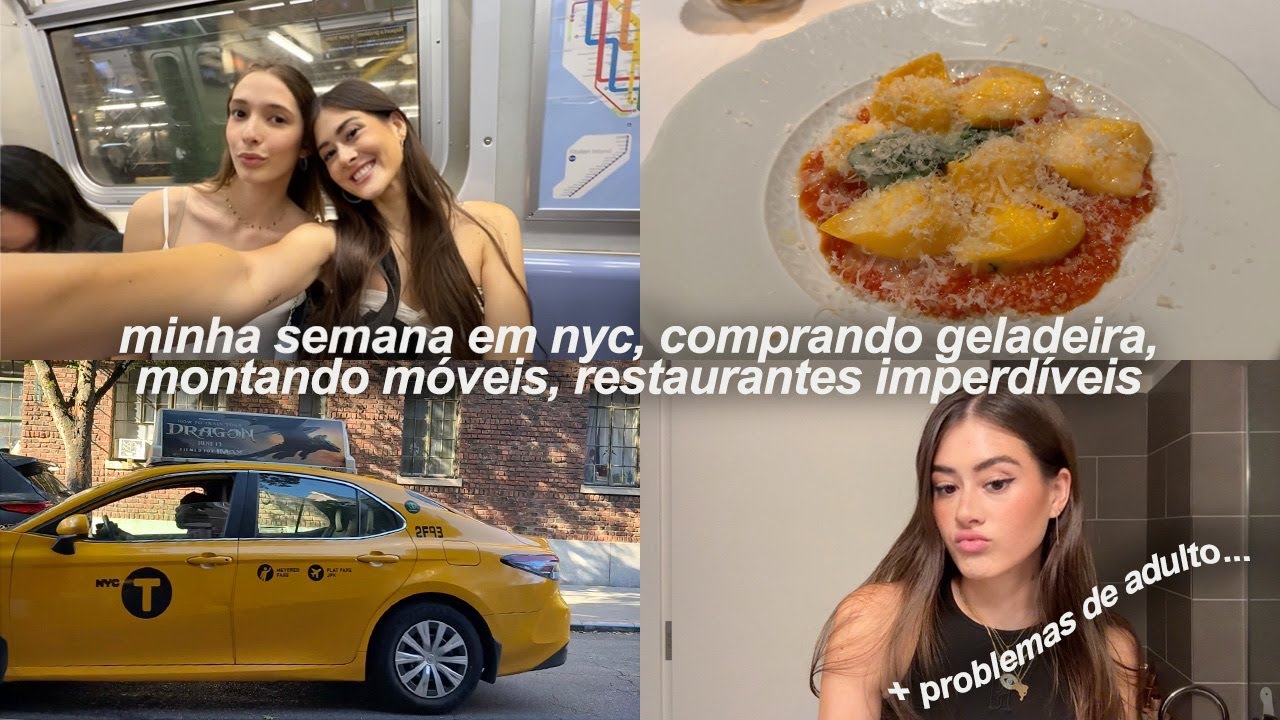 A VIDA NOVA IORQUINA... problemas de apartamento, restaurantes, momento self-care