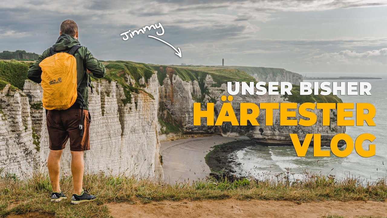 Die SCHÖNEN UND SCHWEREN SEITEN der NORMANDIE | Van Life Frankreich | #17