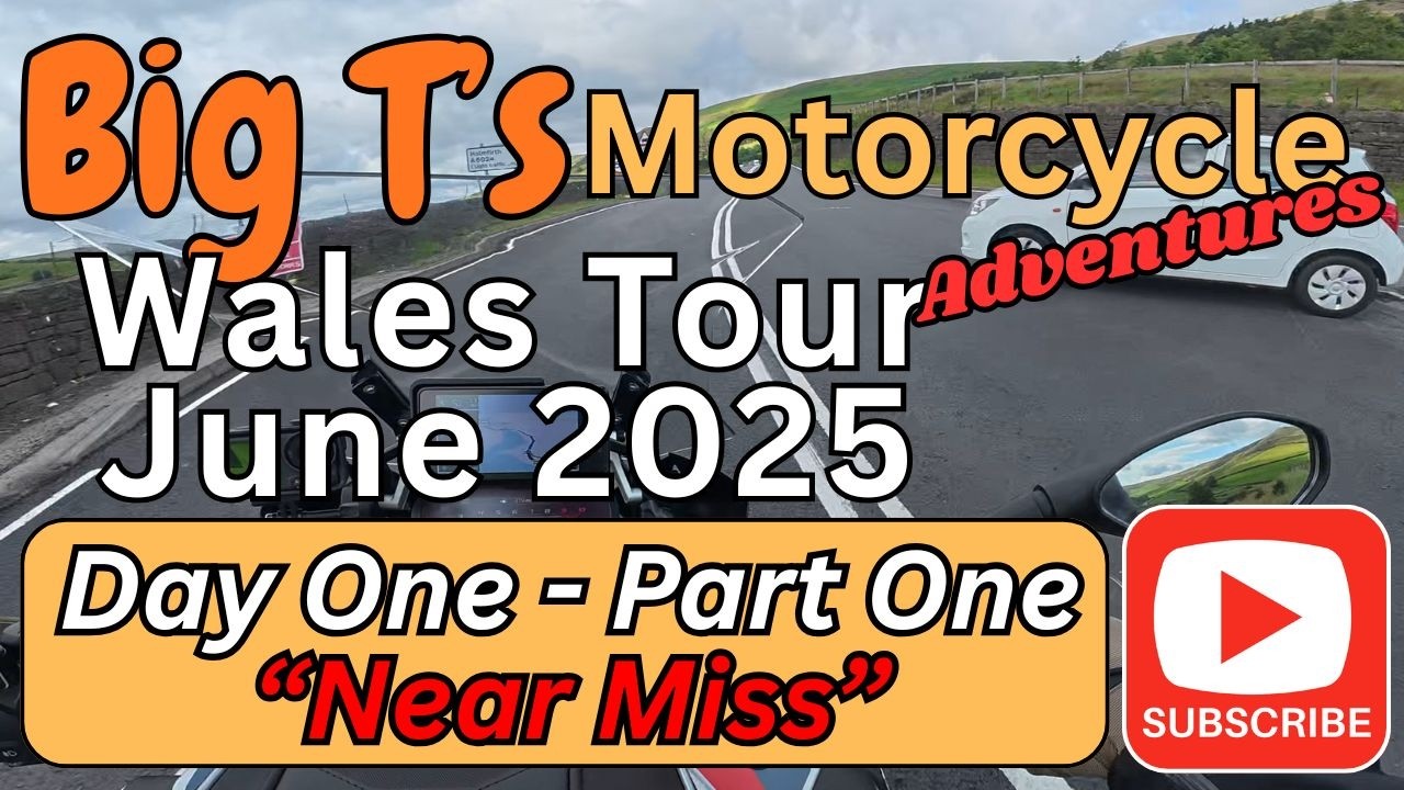 Big Ts Motorcycle Adventures Tour to Wales in June 25 BMW R1250GS Adventures mostly Day one Part One