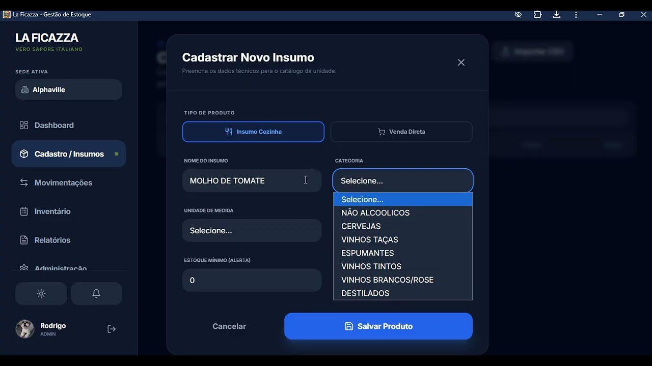 03  Cadastro de Produtos