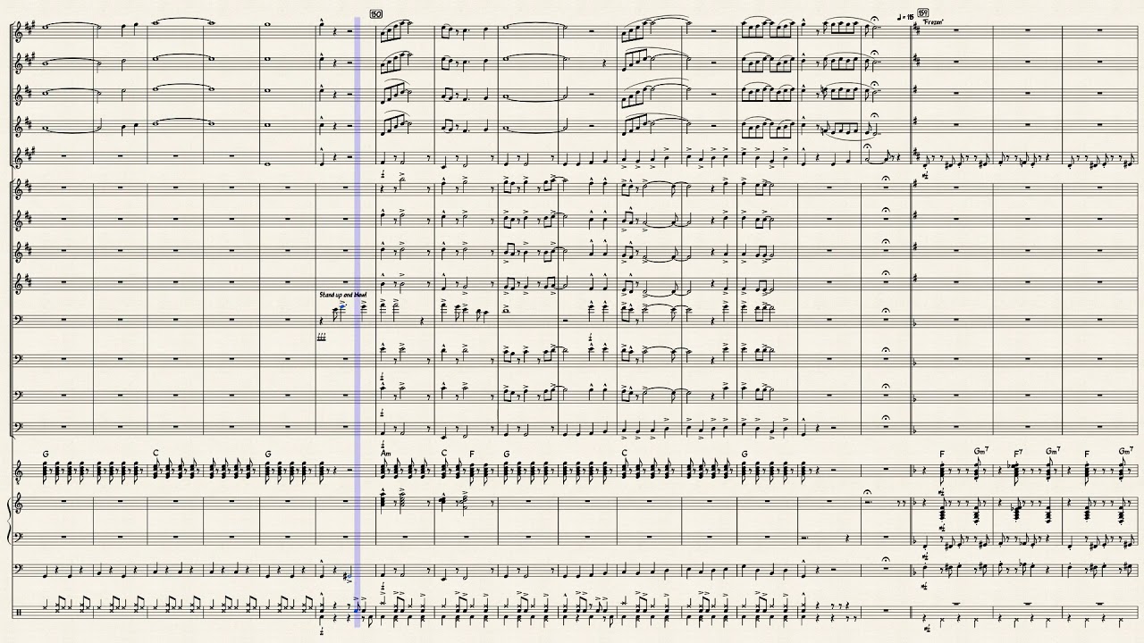 Disney Medley for Jazz Big Band