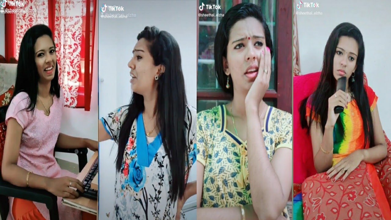 അമ്മയും മകളും പൊളിച്ച് അടുക്കി  😄😄| Sheethal elzha tiktok videos 🥰| Tiktok Malayalam