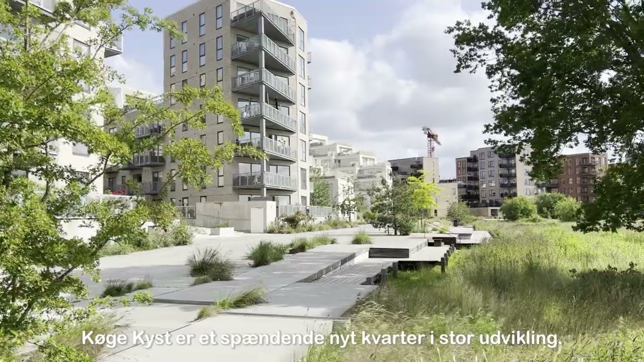 Klimatilpasset bydel i Køge Kyst med grønne fællesrum og Canyon sokkelrender fra Milford