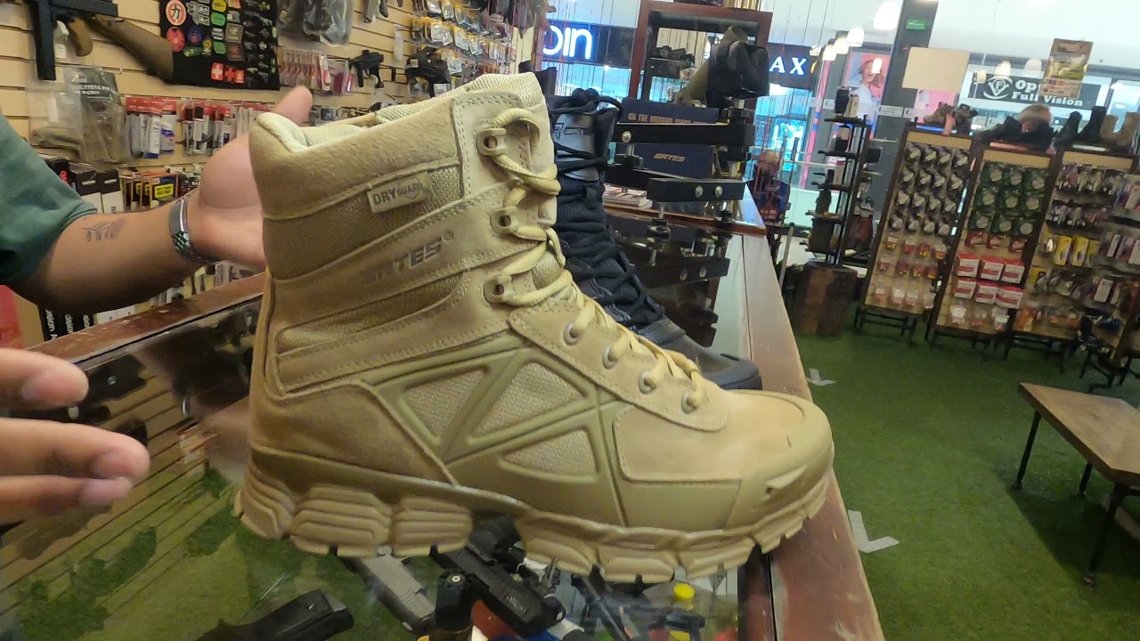 Botas Bates Velocitor de Piel Impermeables E04040