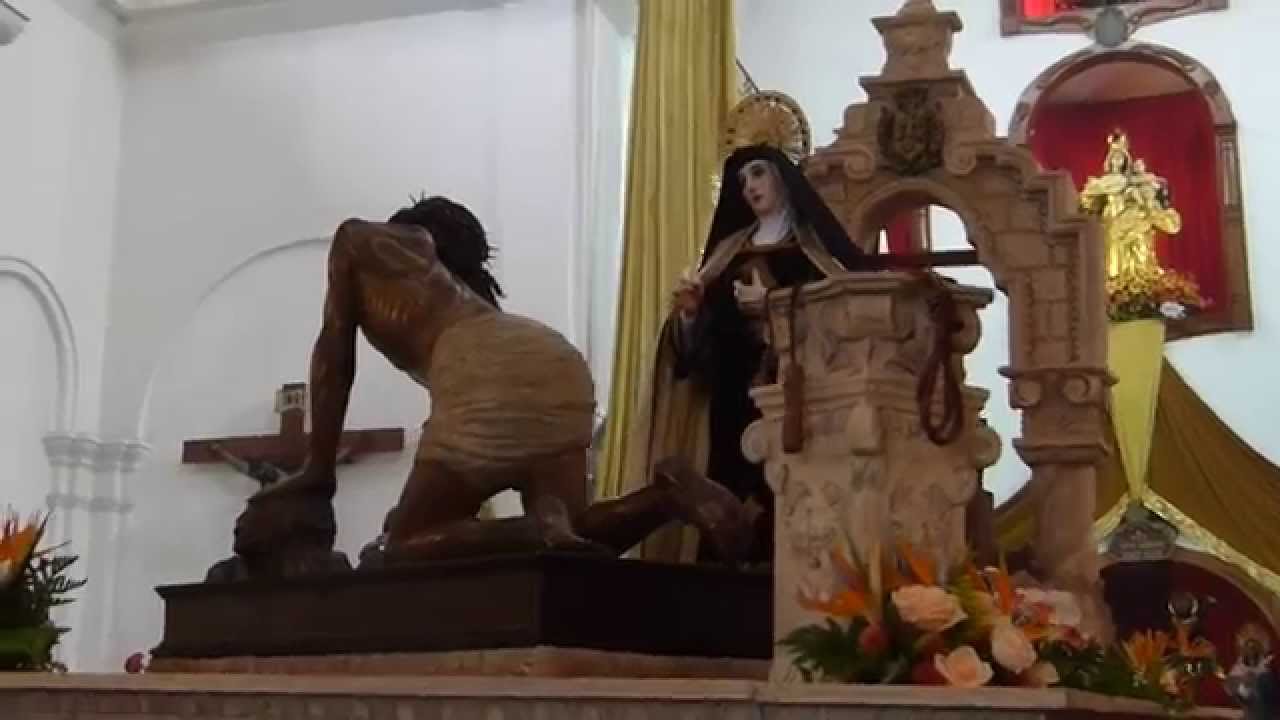 Inicio de la Procesión de Santa Teresa de Jesús - Octubre 2,014
