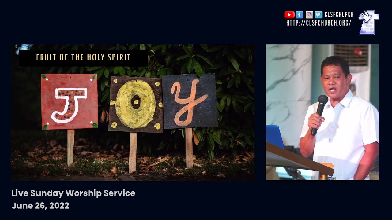 Fruit of the Holy Spirit: JOY