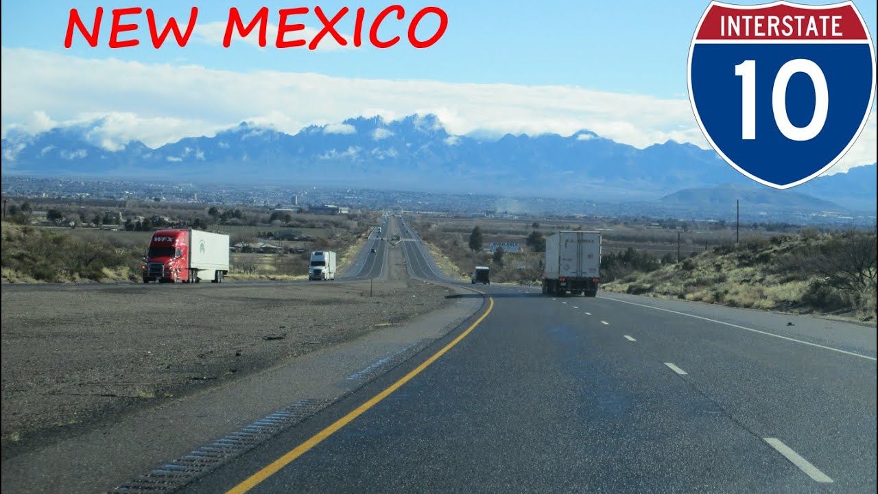 Interstate 10 - New Mexico eastbound [FULL LENGTH VIDEO]