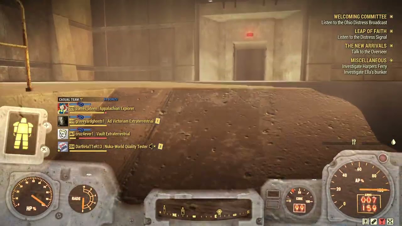 Fallout 76 Shelter lighting glitch I wish was permanent!