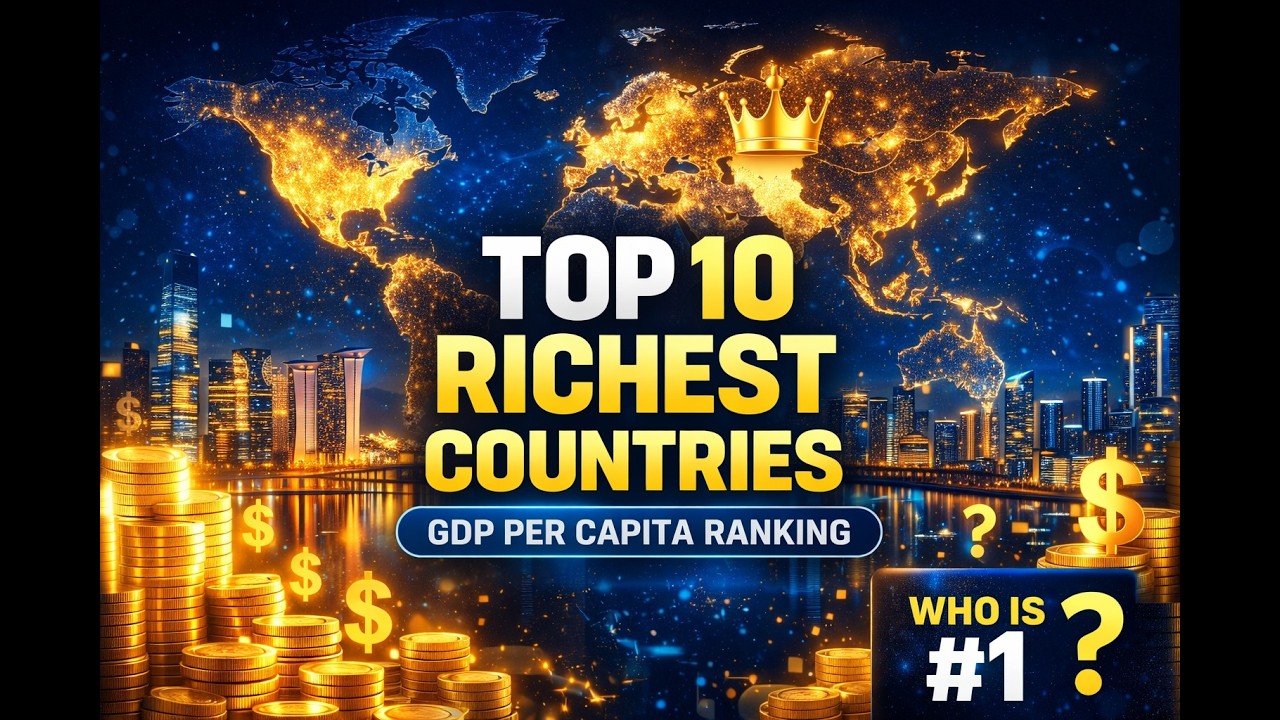 The 10 Richest Countries on Earth – GDP Per Capita Ranking
