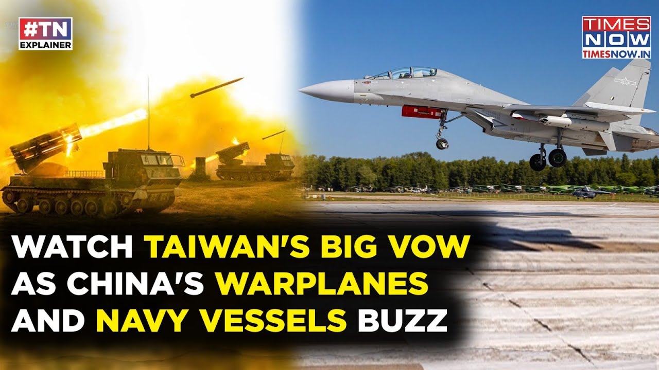 Taiwan's Big Vow As China Bombers, Warships Buzz| Drills Stoke Fear But Prez Lai Ching-te Says...
