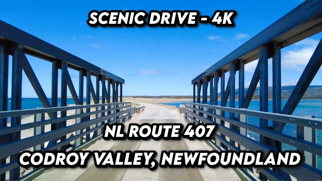 Codroy Valley! 🚗 Scenic Drive on NL Route 407 in 4K 🌅 #CodroyDeparture #NLRoute407Drive