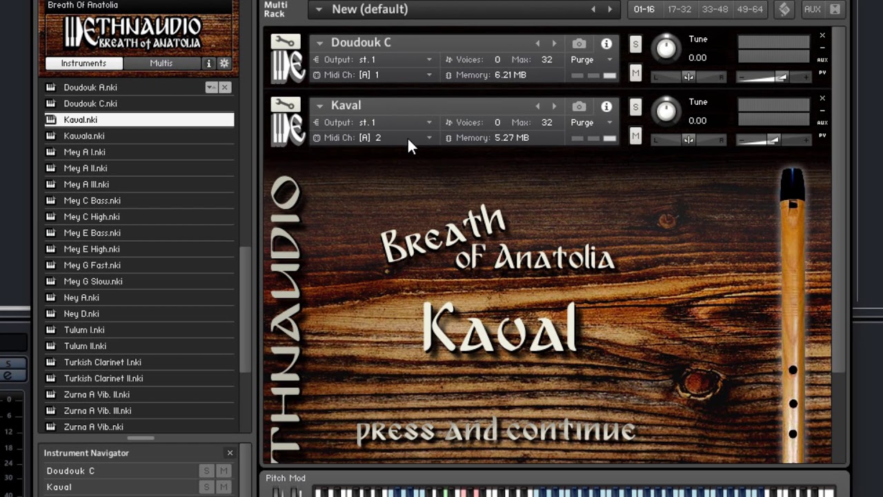 Kontakt 5 Koma Verme Ve Çoklu Enstruman Çalma