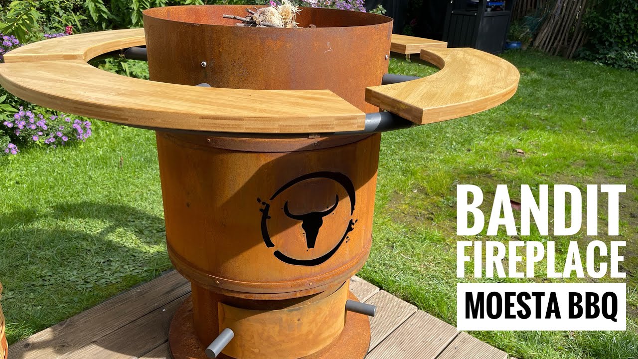 #516: Bandit Fireplace von Moesta BBQ - Unboxing, Montage, Vorstellung