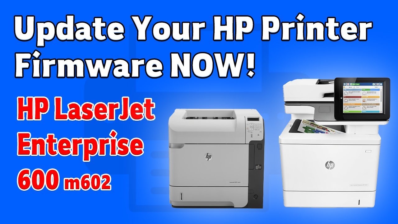 How to Update HP Printer Firmware Easily: Step-by-Step Guide 2024