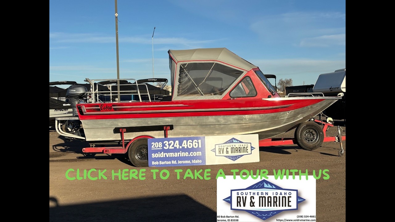 1995 CUSTOM WELD COBRA JET BOAT