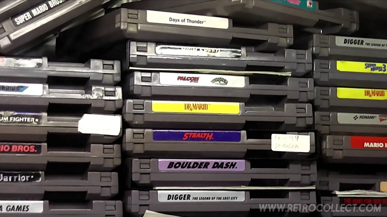 Guided Tour of Electric Town (Retro Game Shop in Castleford, UK)