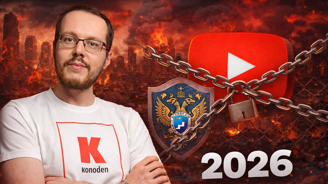 🔴 Ваш YouTube-канал в 2026. Все будет именно так. К чему я готовлюсь? Прямой эфир с Коноденом