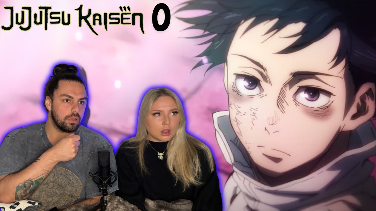 THE MOST TWISTED CURSE! | Jujutsu Kaisen 0 Reaction! | Deniz & Masha [SUB]