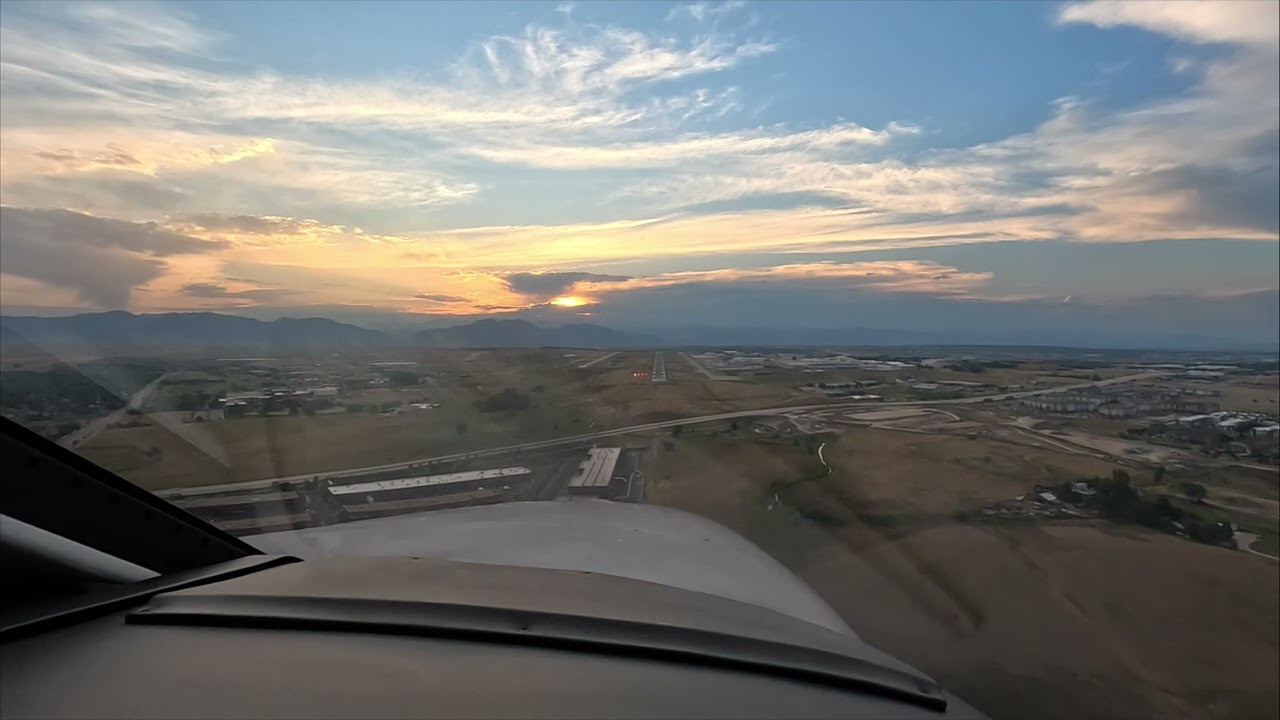The Piper Mirage - Arrival into Rocky Mountain Regional Airport with Dick Rochfort (24071416.402)