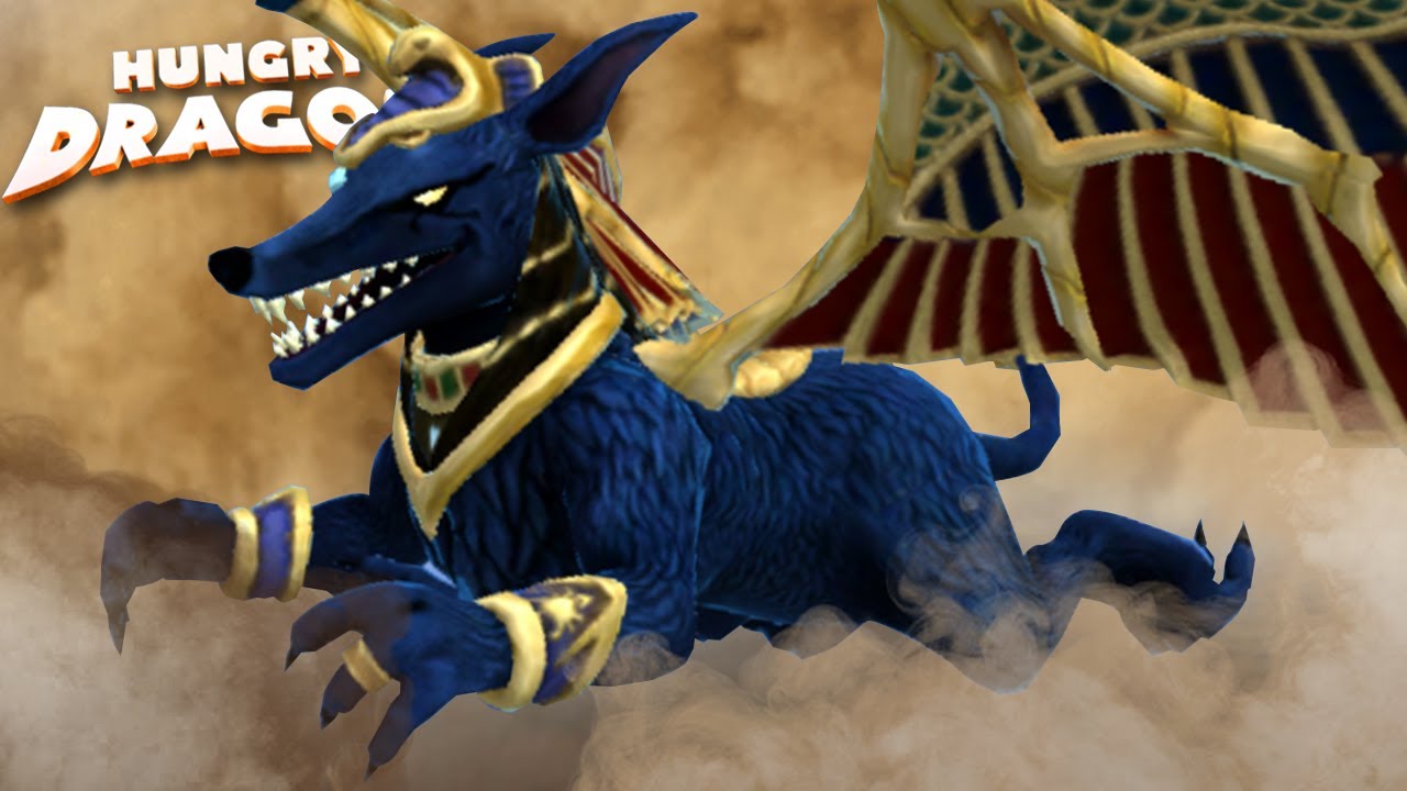 THE NEW ANUBIS DRAGON UNLOCKED!!! - Hungry Dragon | HD