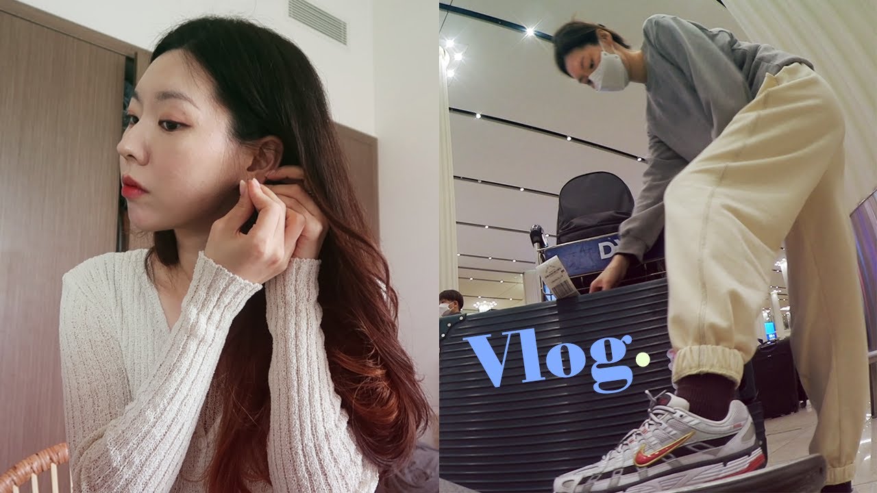 vlog. 휴가 끝! 두바이로 씩씩하게 복귀하기/ 인천공항 상황, 돌아온 외노자 일상, 심경고백