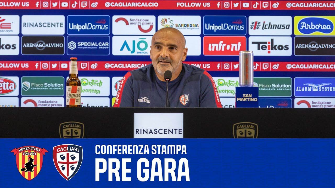 BENEVENTO-CAGLIARI | LIVERANI IN CONFERENZA STAMPA | PRE GARA, SERIE BKT