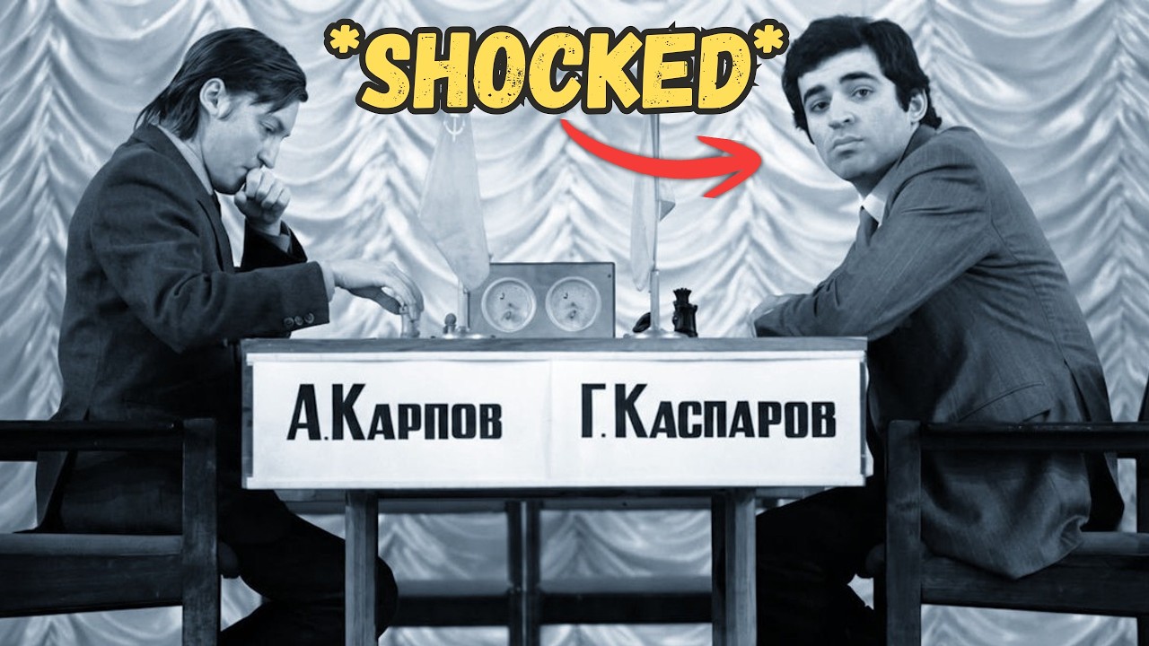 Kasparov Outplayed by Karpov! | 1985 World Championship