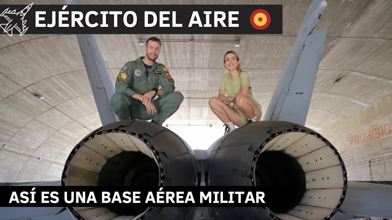 ¿Qué hay en una base aérea militar?🇪🇸✈️ GANDO, Ejército del Aire