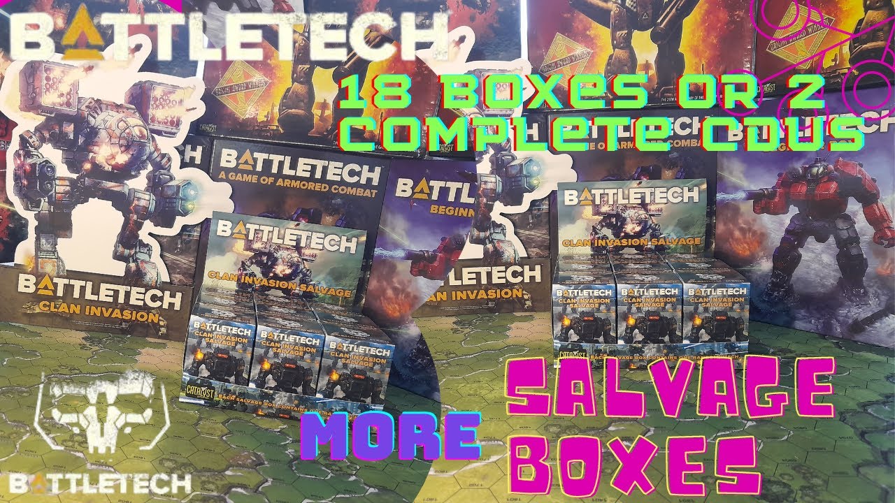 2 Complete CDUs or 18 Salvage boxes!