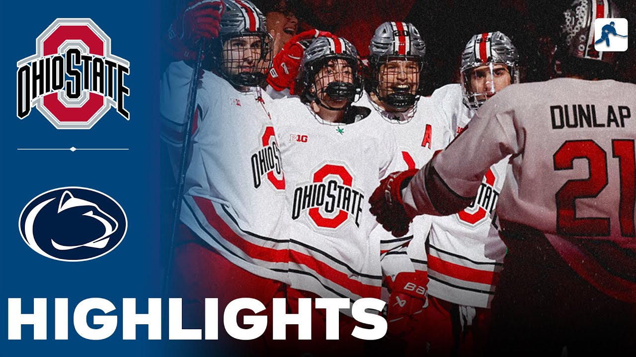 Ohio State vs Penn State | NCAA College Hockey | Highlights - December 06, 2024