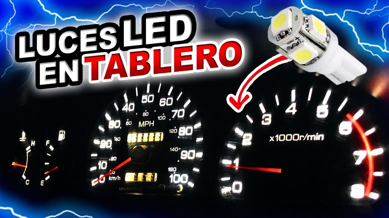 Instalar LUCES LED en TABLERO de Pickup Nissan Hardbody D21 | OrdoTunes
