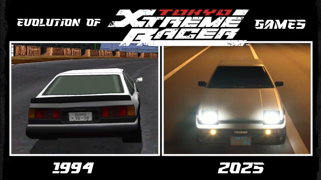 Evolution of Tokyo Xtreme Racer Games 1994 - 2025 | All Tokyo Xtreme Racer / Shutoko Battle Games