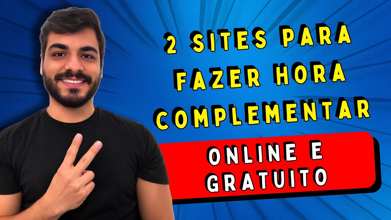 Sem horas complementares? Esses 2 sites resolvem isso online e de graça