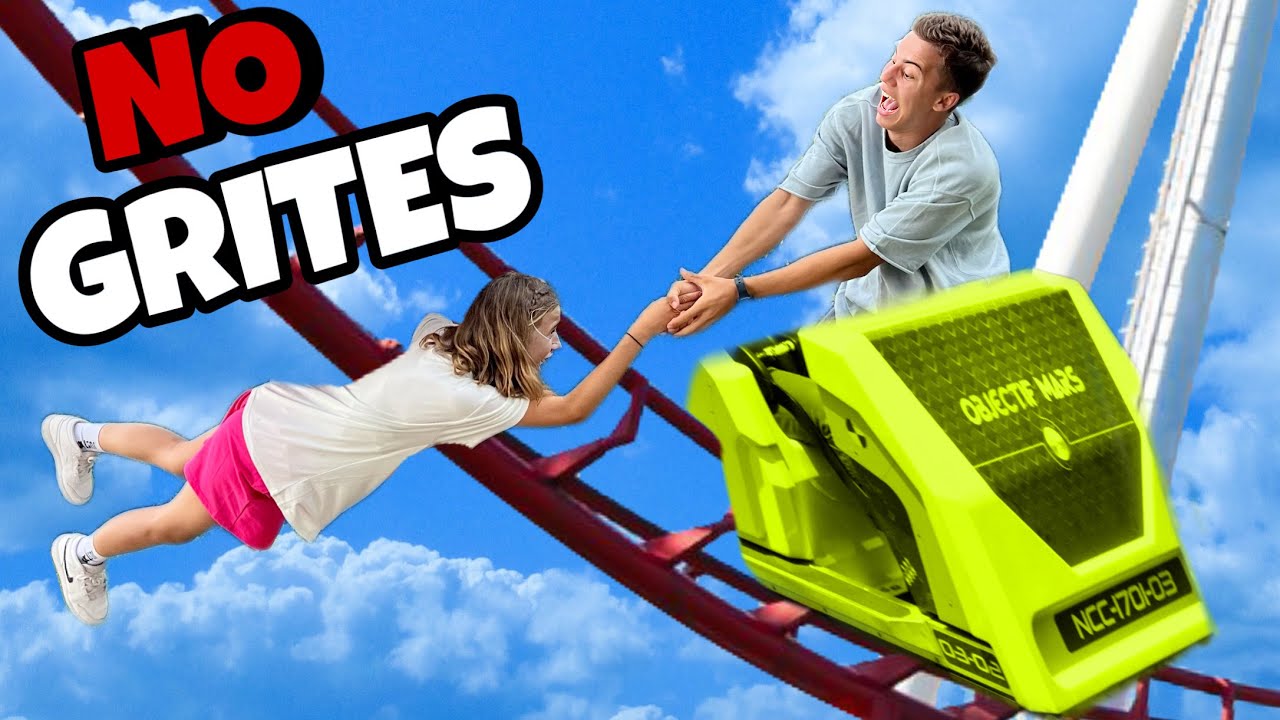 El ÚLTIMO en gritar en el PARQUE DE ATRACCIONES gana 1000 EUROS