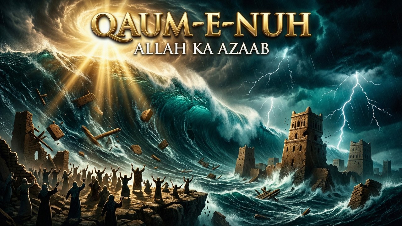 Hazrat Nuh AS Ki Qaum Ne Allah Ki Warnings Ko Ignore Kiya | قوم نوح کا انجام | Quran Stories