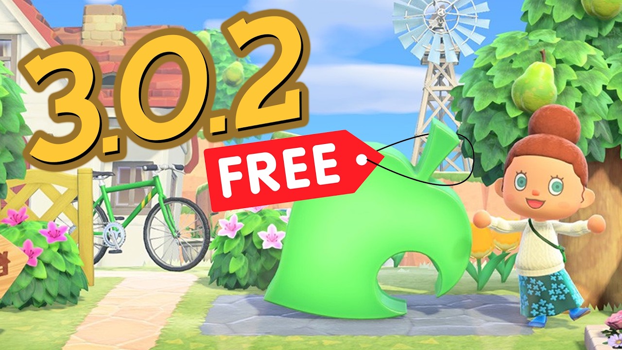 Animal Crossing Updated to 3.0.2!