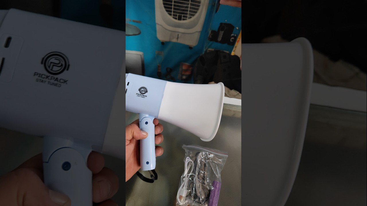 Pick Pack  handheld megaphone. Bluetooth 