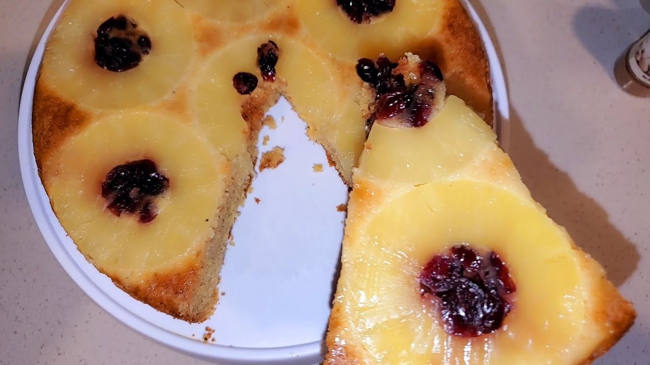 Gâteau renversé à l’ananas