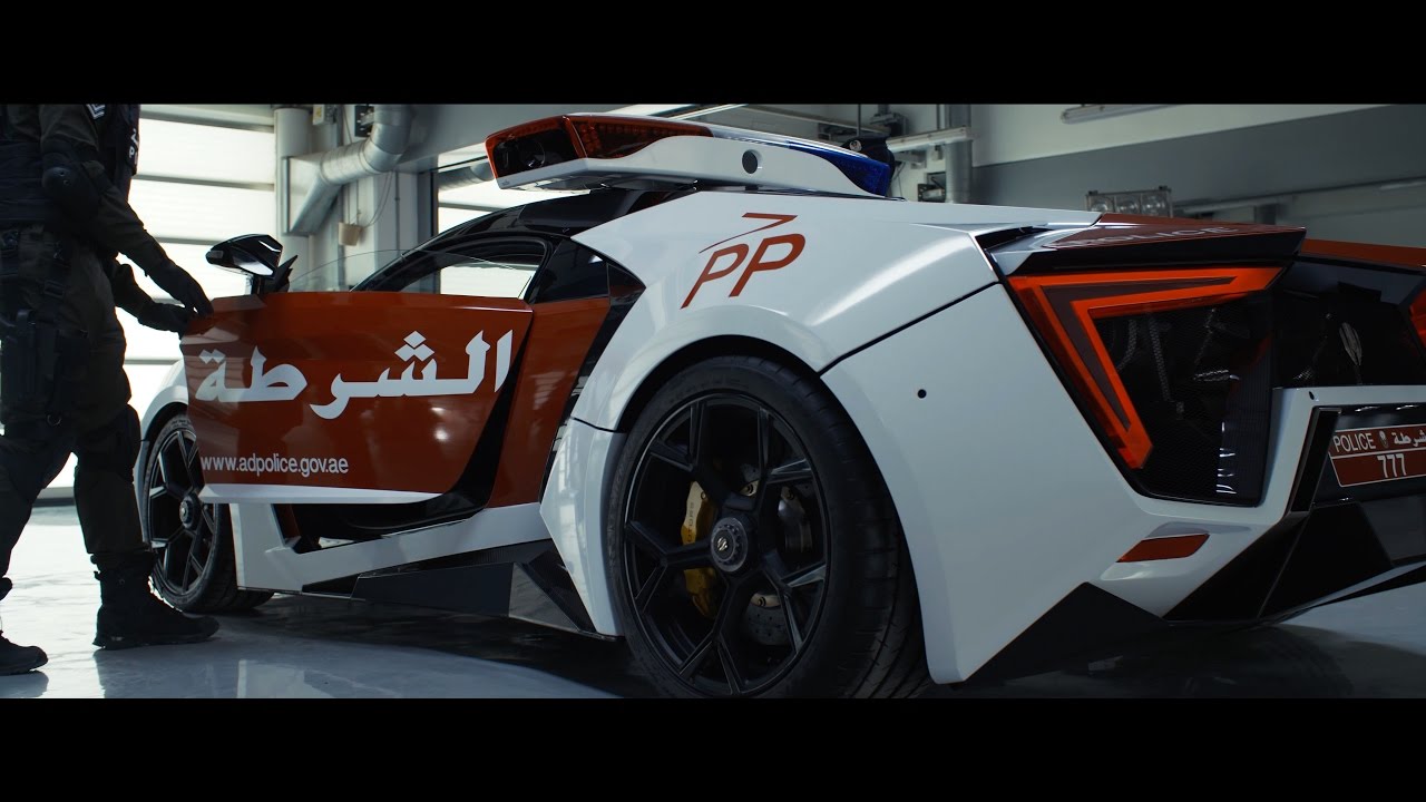 Abu Dhabi Police - Introducing the Lykan Hypersport (4K)