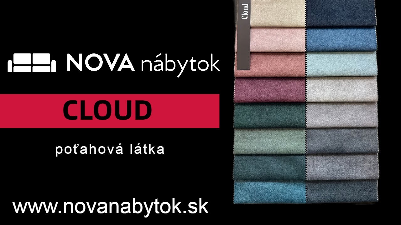 CLOUD poťahová látka (1 cs. basic) www.novanabytok.sk