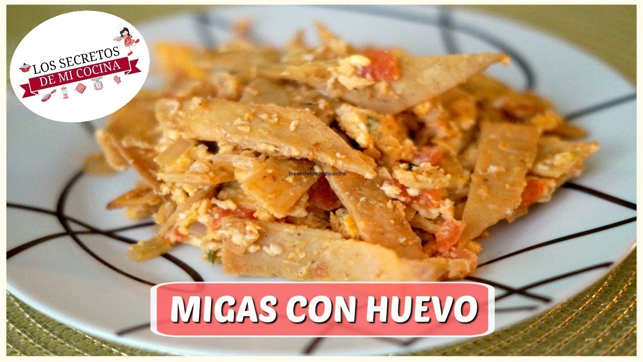 MIGAS CON HUEVO | DESAYUNO🍰LOS SECRETOS DE MI COCINA🍰