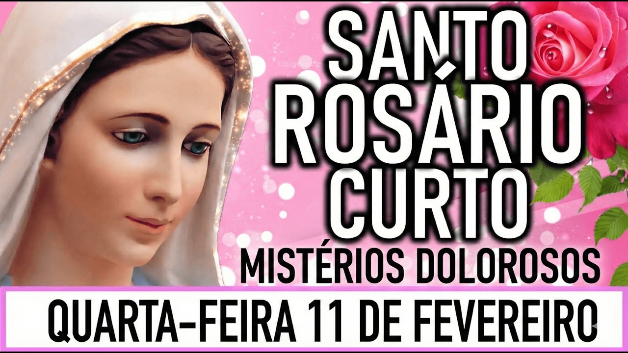 📿 Santo Rosário de hoje  📿 Mistérios Dolorosos  📿 Rosário à Virgem ℳ𝑎𝑟𝑖𝑎 📿 Terço de Hoje ℳ𝑎𝑟𝑖𝑎 📿