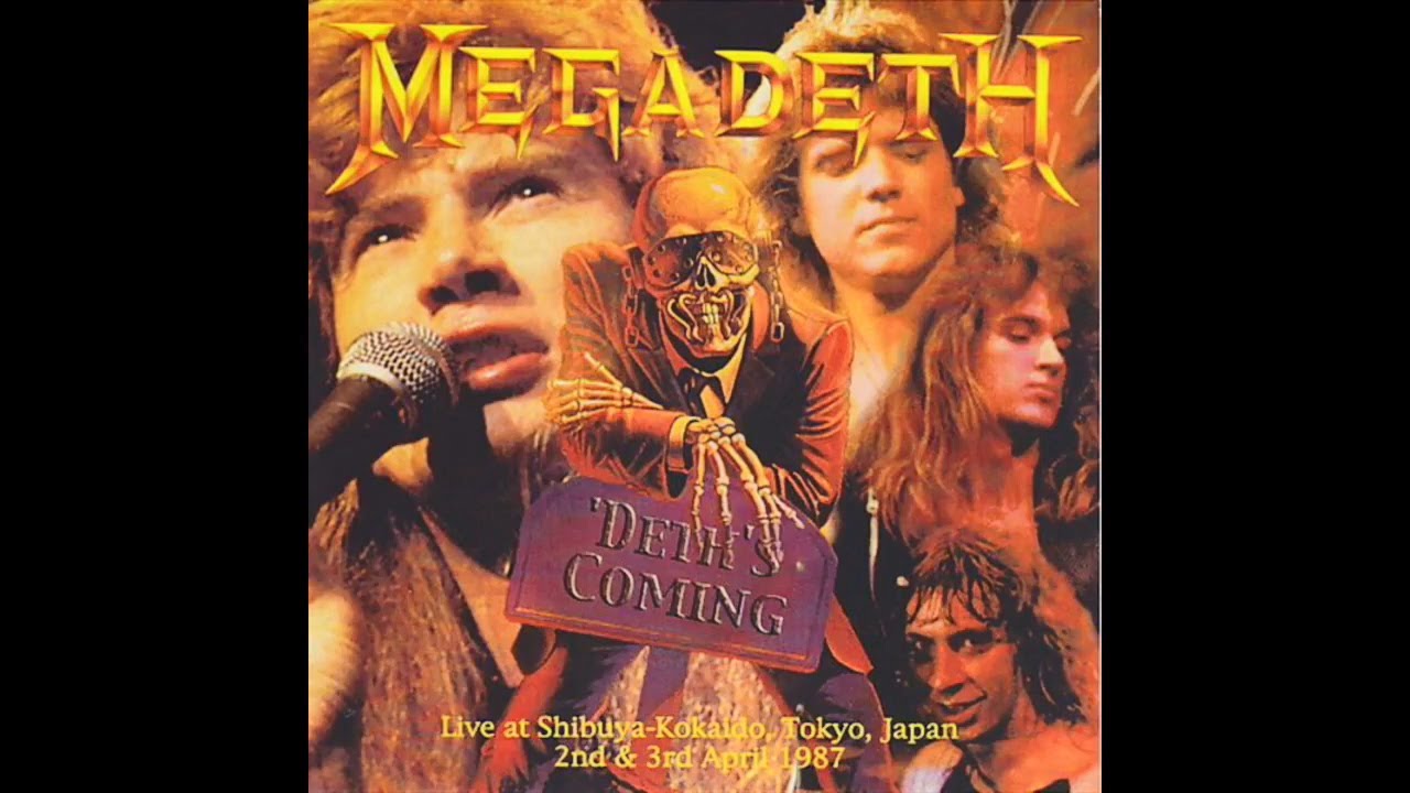 Megadeth 1987-4-2 Live At Shibuya-Kokaido, Tokyo, Japan