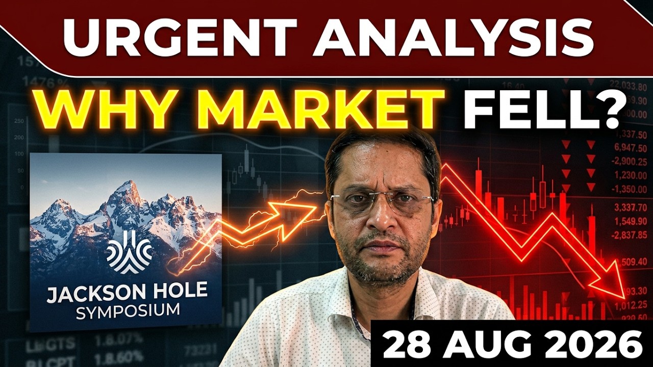 Nifty analysis of 28th aug 2026|Sensex|US market news|Jackson hole symposium news|Banknifty|US data