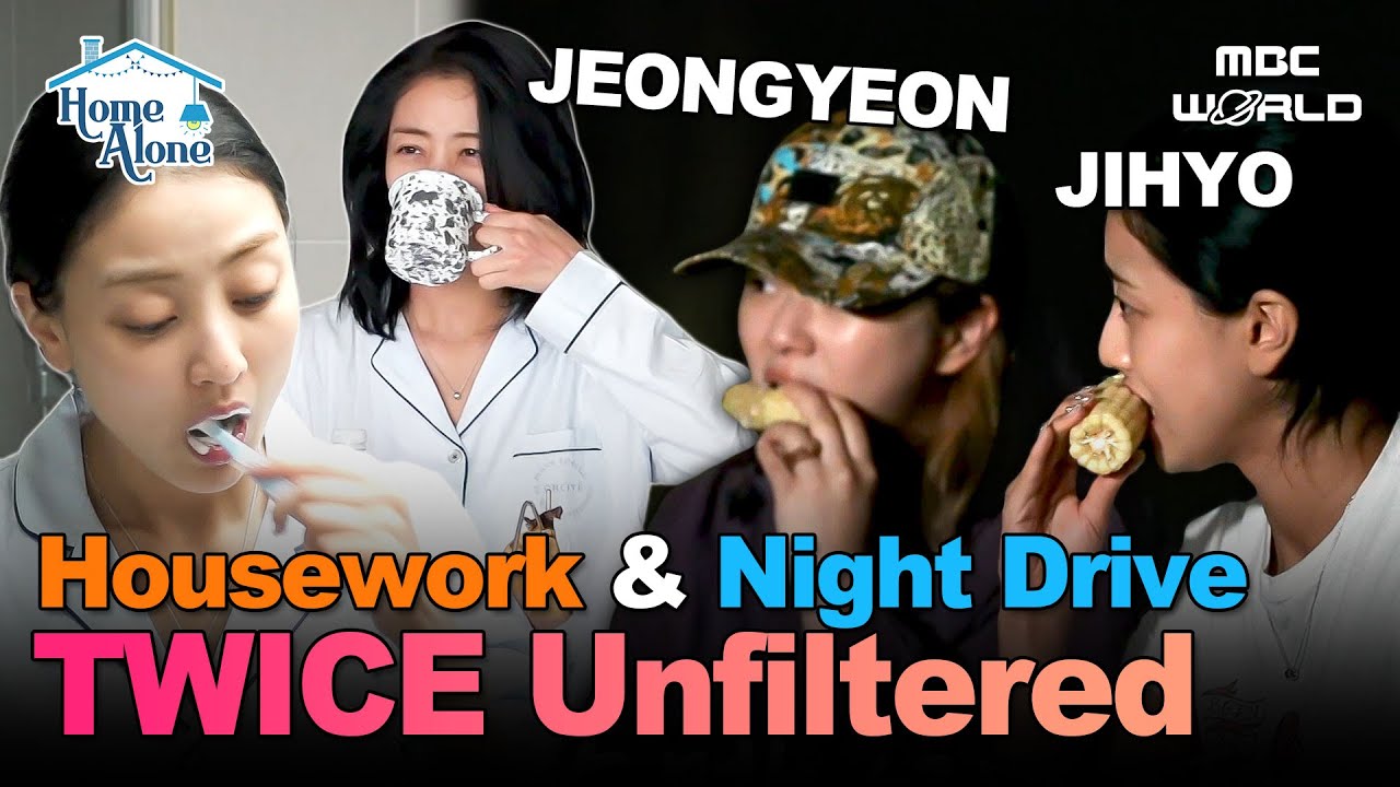 [Sub] Jihyo's Productive Day at Home & Healing Hangout with BFF Jeongyeon! 